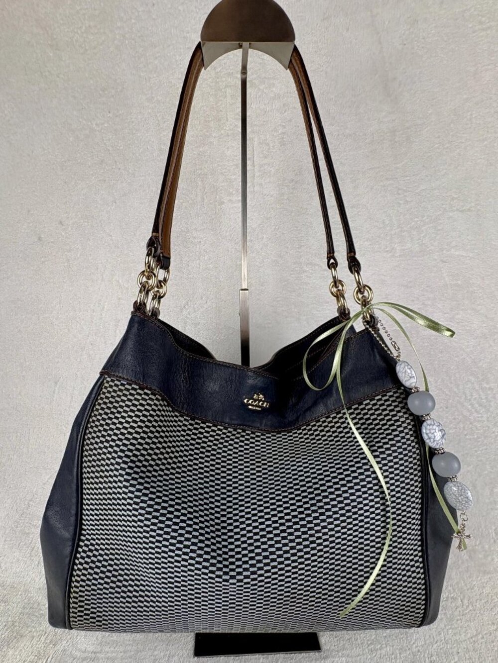 Coach Lexy Legacy Jacquard Shoulder Bag